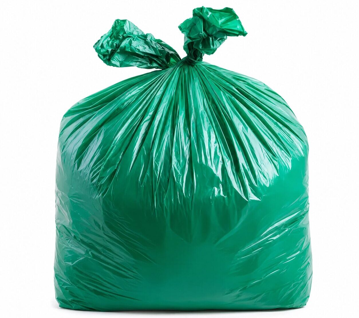 Saco Para Lixo Verde 200L com 100 Unidades