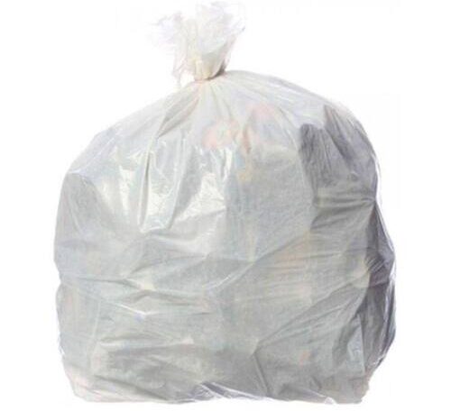 Saco Para Lixo Branco 60L com 100 Unidades