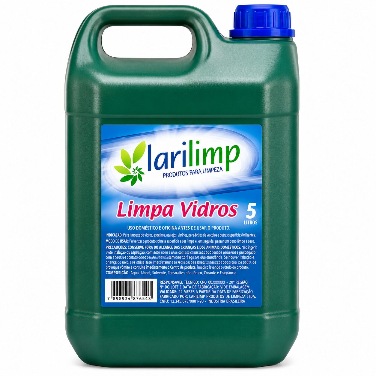 Limpa Vidros LariLimp Galão 5L