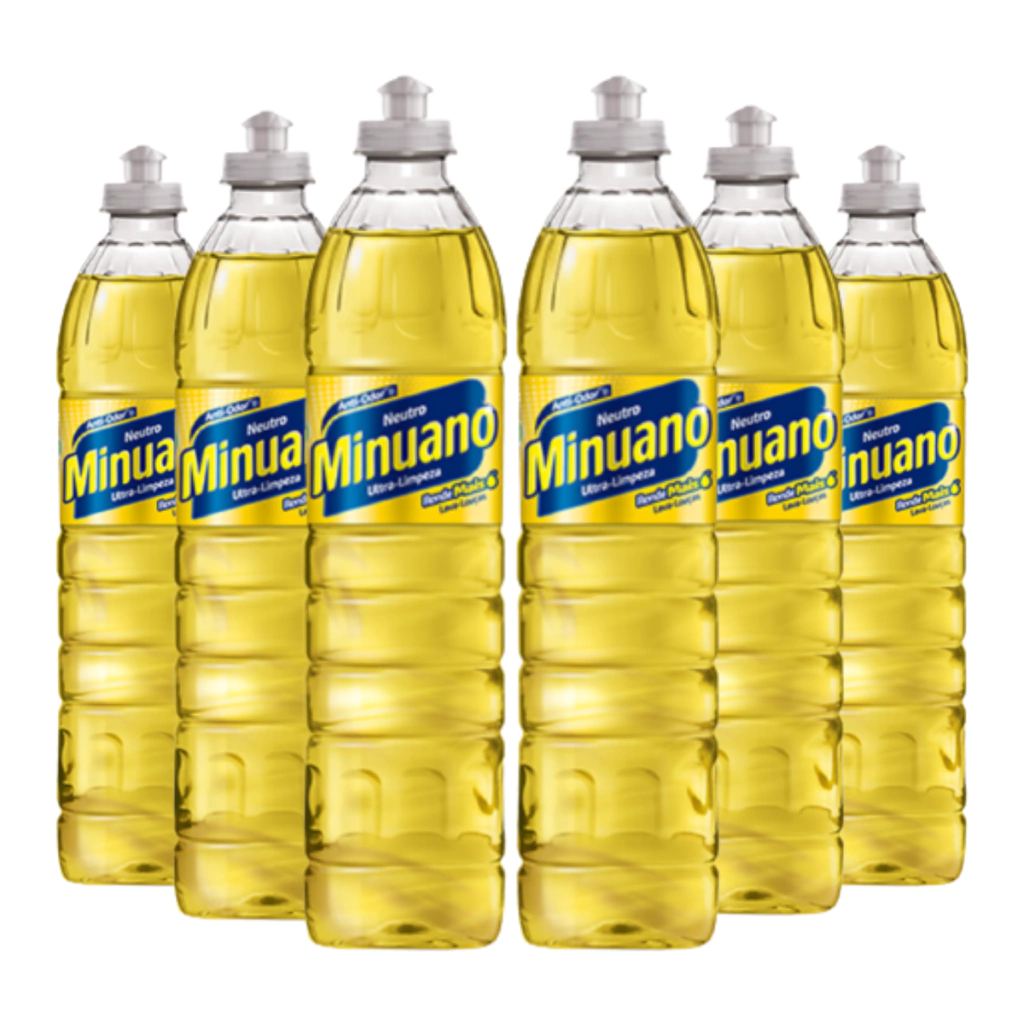 Detergente Minuano 6x500ml