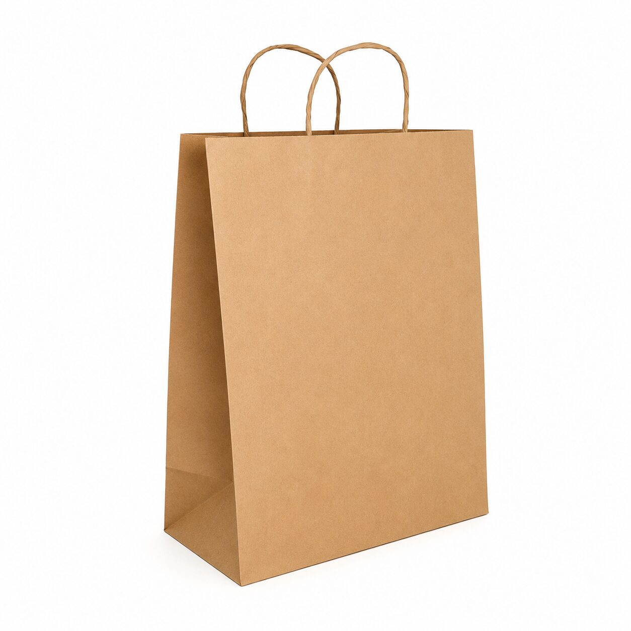 Sacola Kraft Pardo 30,5x32x19cm 100und