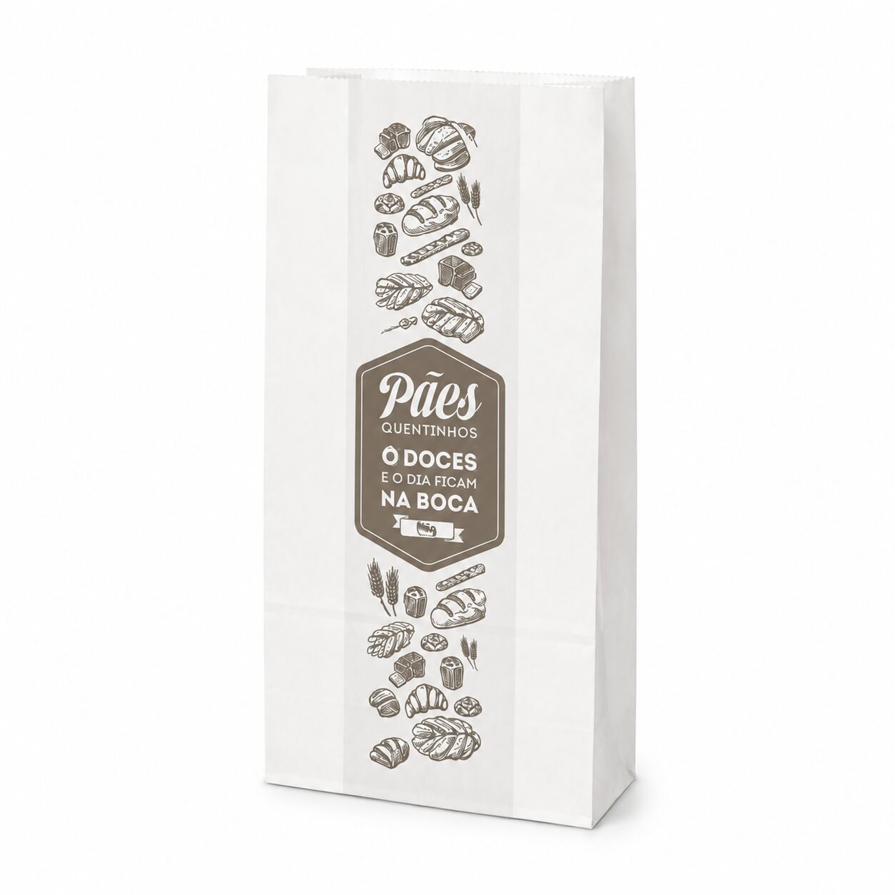 Saco De Papel Pão 5KG 500und Magapel