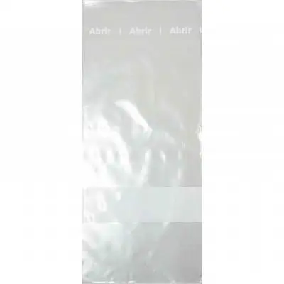 Saco Amostra com Tarja 12x25cm 0,06mm – 1,5kg