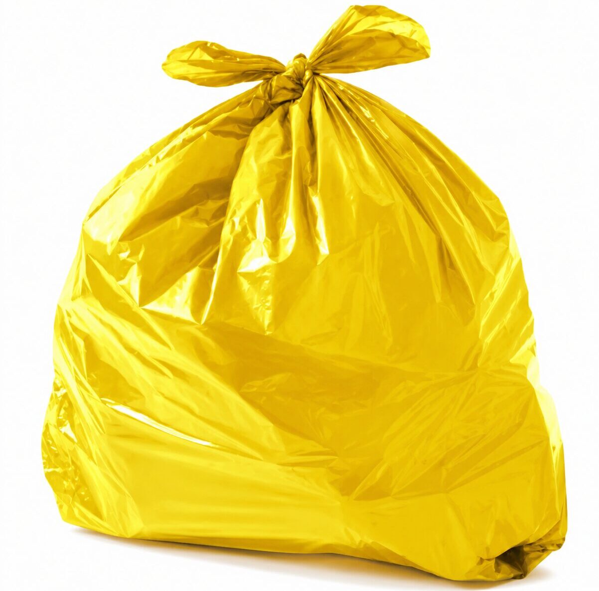 Saco de Lixo Amarelo 200L com 100 Unidades