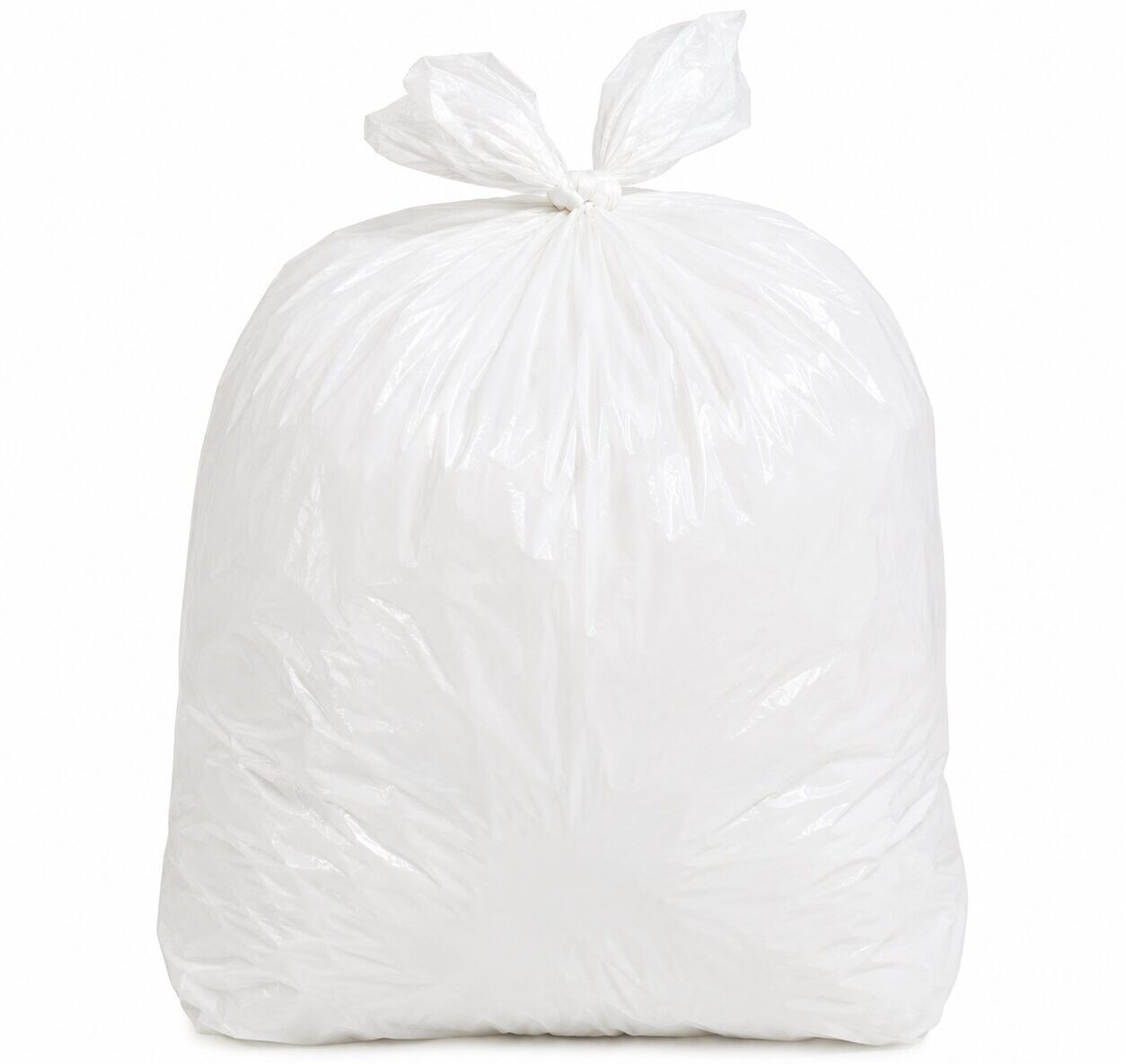 Saco Para Lixo Branco 20 Litros –100 Unidades
