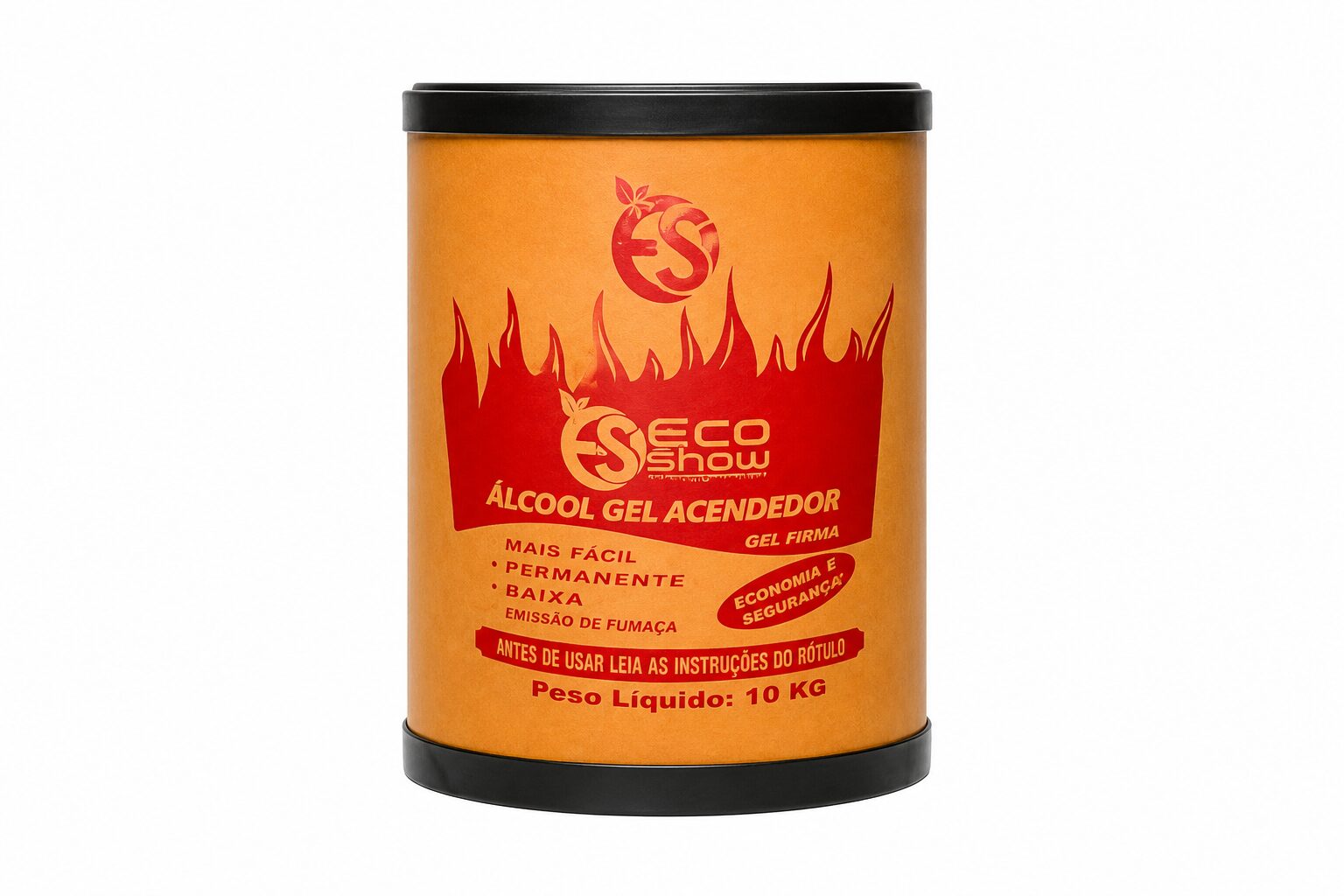 Álcool Acendedor Ecoshow Gel 10kg