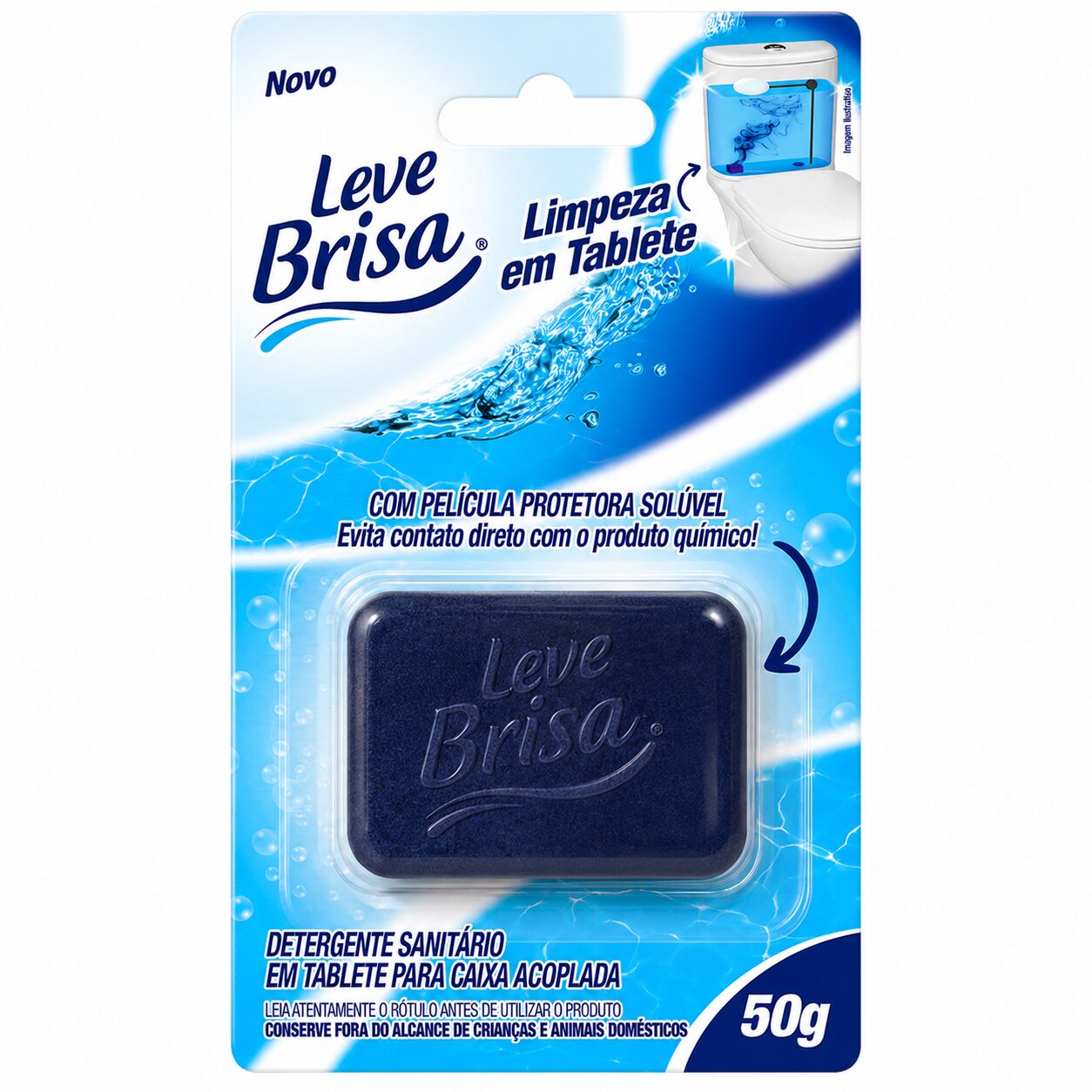Pedra Sanitária Leve Brisa para Caixa Acoplada 50g