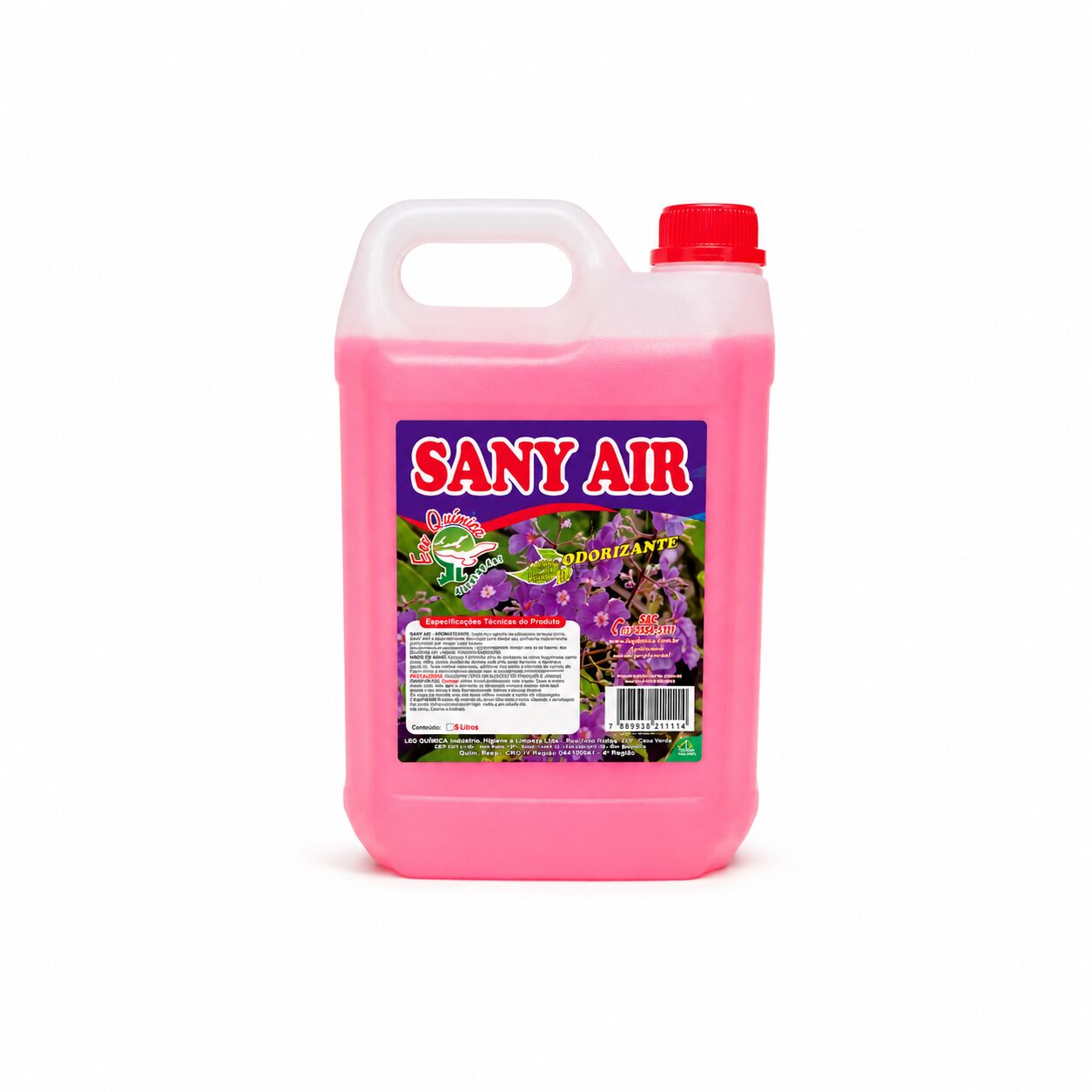 Perfumador Sany Air Ecoquímica 5L Flores e Frutas