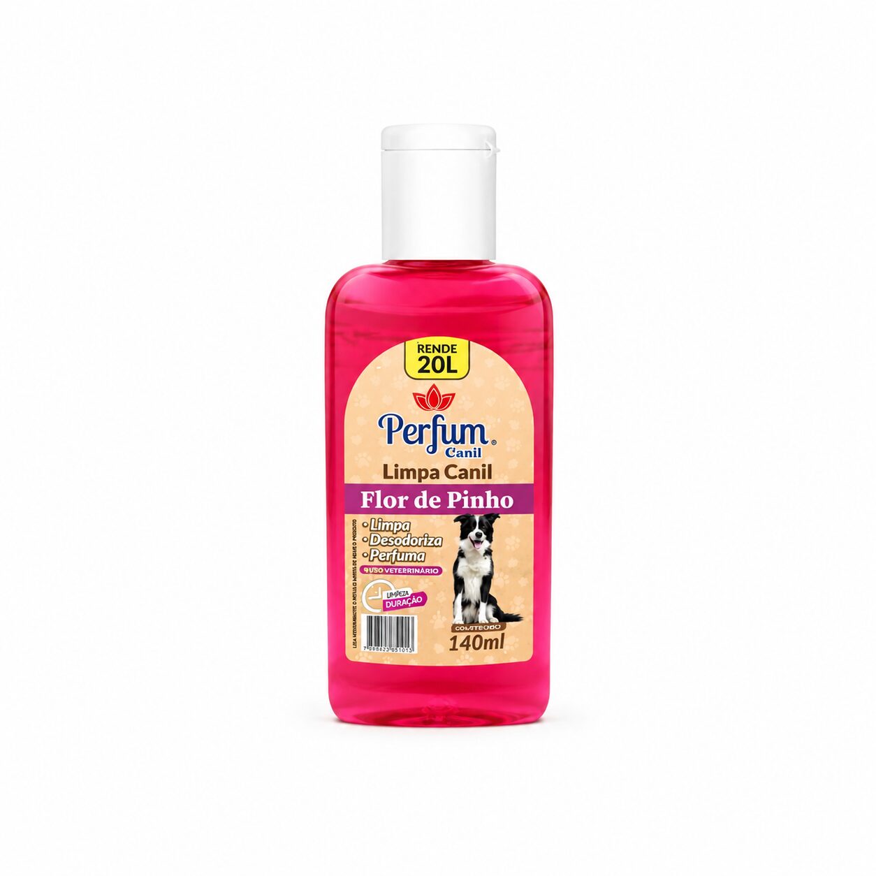 Limpa Canil Perfum Flor de Pinho 140ml