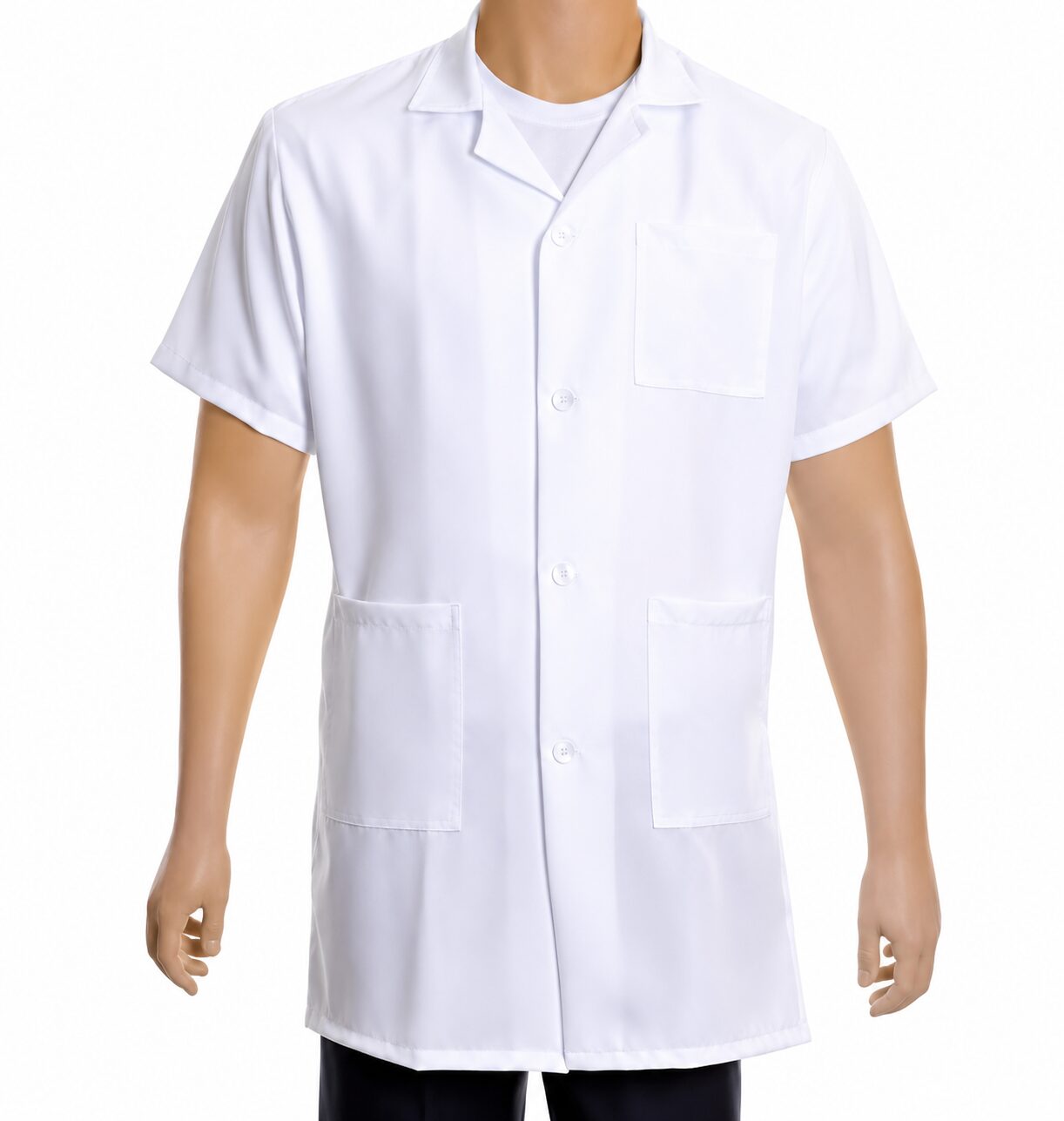 Oxford Branco Unidade para Jaleco – Tecido Resistente e Confortável