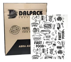 Papel Acoplado Estampa Frios 30x38cm Dalpack – 400 Unidades