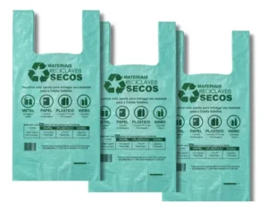 Sacola Biodegradável 30×40 – Fardo 1,3kg