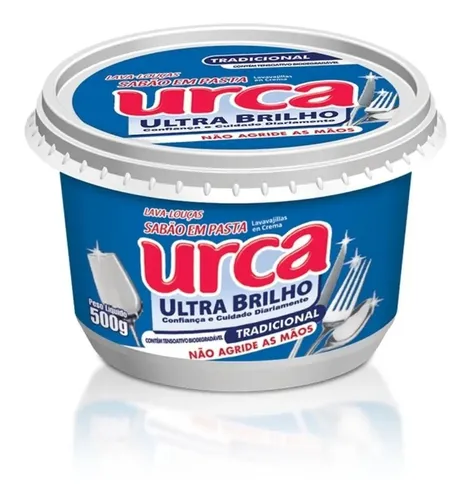 Sabão Em Pasta Brilho Urca 500gr