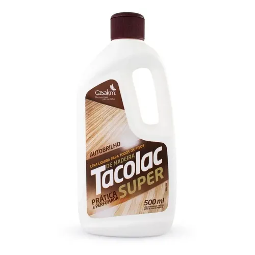 Cera Tacolac Casa KM Pisos de Madeira 500ml