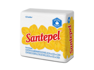 Guardanapo Sachê 20x21cm Grampel – Cx 1.000 Sachês x 2 Fls.
