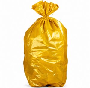 Saco Para Lixo Vermelho  60L com 100 Unidades