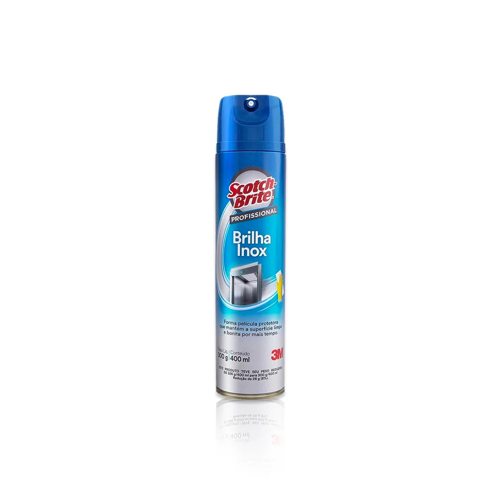Brilha Inox Scoth Brite 3M Aerossol 400ml