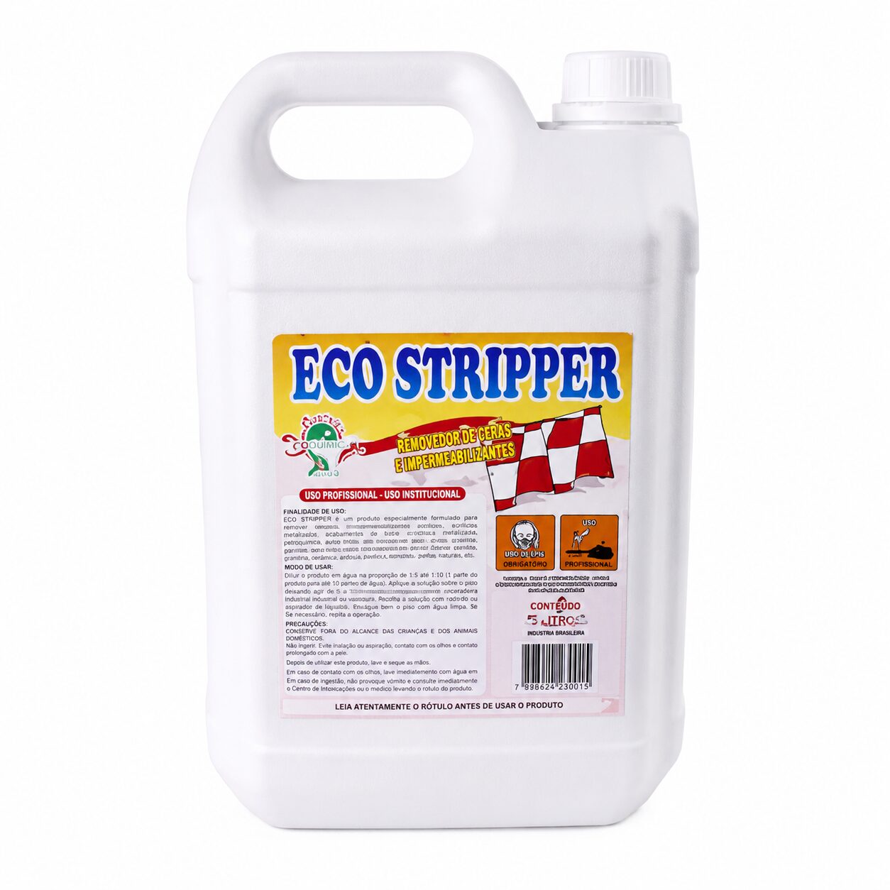 Removedor De Cera Ecoquimica Eco Stripper Galão 5L