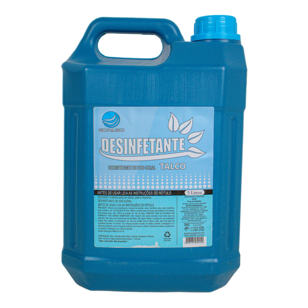 Desinfetante Gopabo Fragrância Talco – 5L