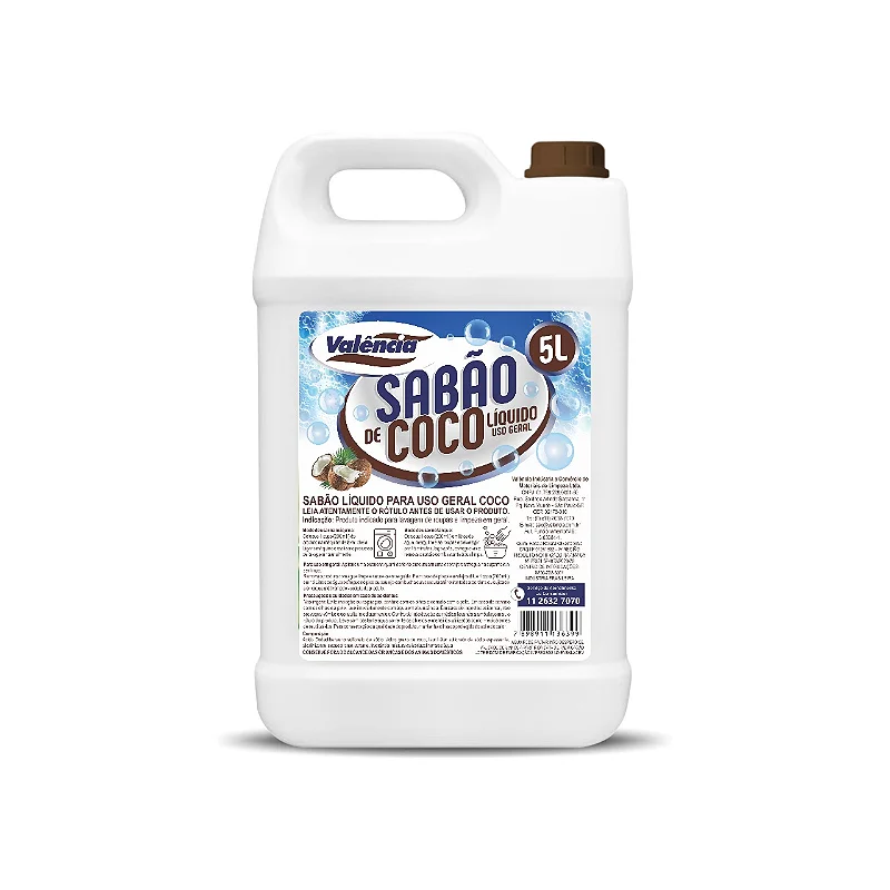 Sabão Líquido Valência Coco – 5L