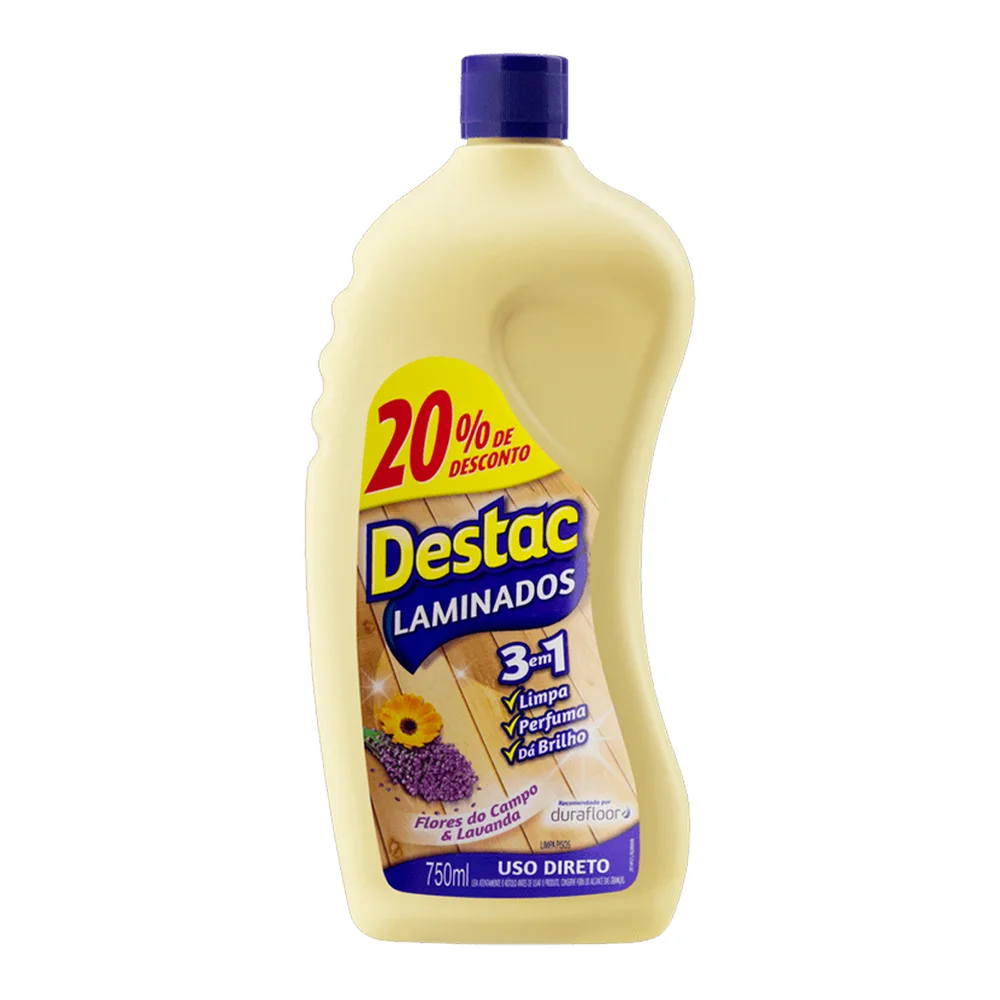 Limpador Laminado Destac 3 em 1 750ml