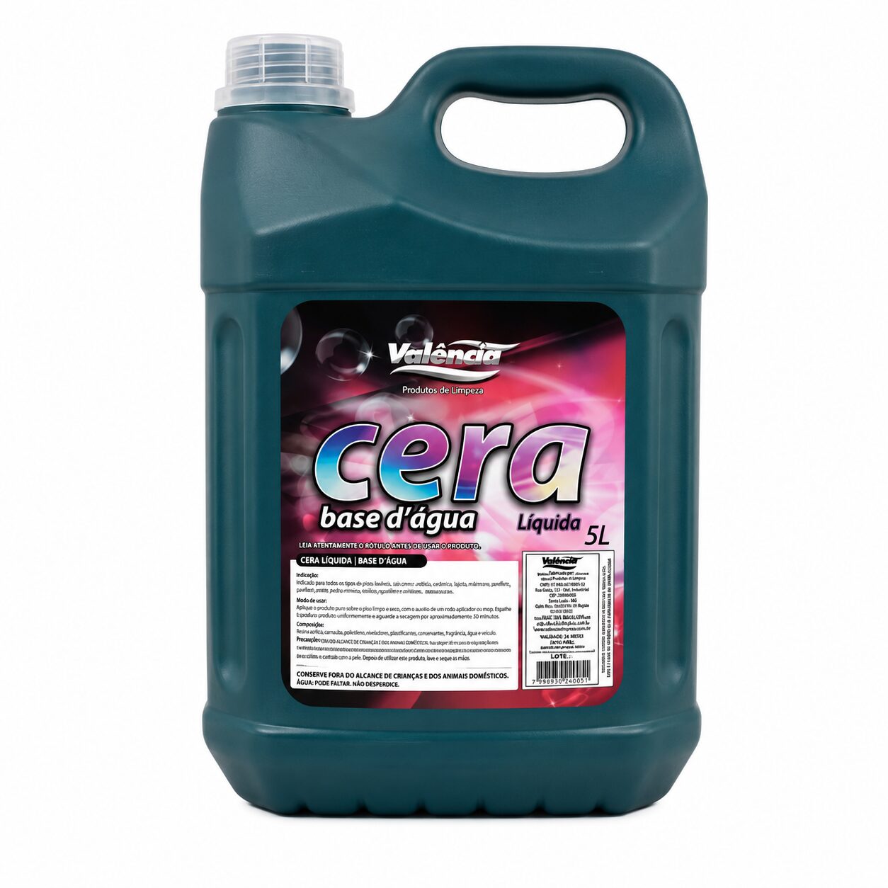 Cera a Base D’Água Valência 5L