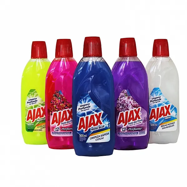 Limpador Perfumado Concentrado Ajax Fresh Lemon 500ml