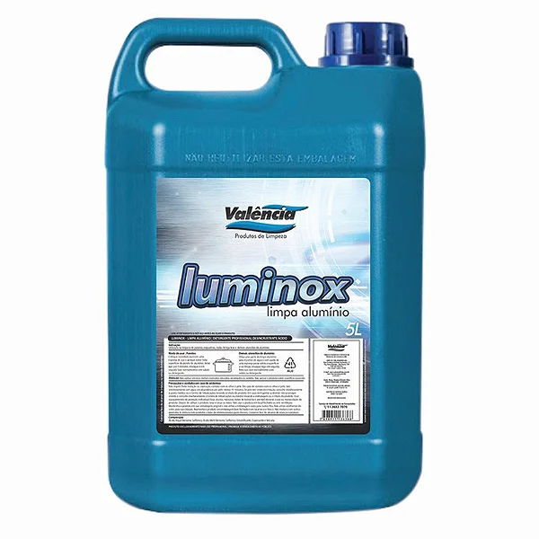 Limpa Alumínio Valência Luminox 5L