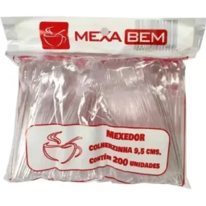 Mini Colher Descartável Mexa Bem – 2000 Unidades