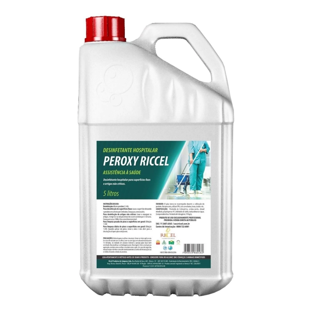 Desinfetante Riccel Perox Hospitalar – 5L