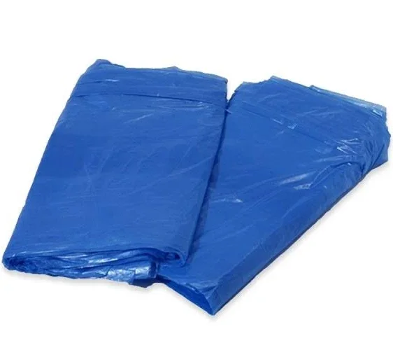 Saco Para Lixo Azul 40L com 100 Unidades