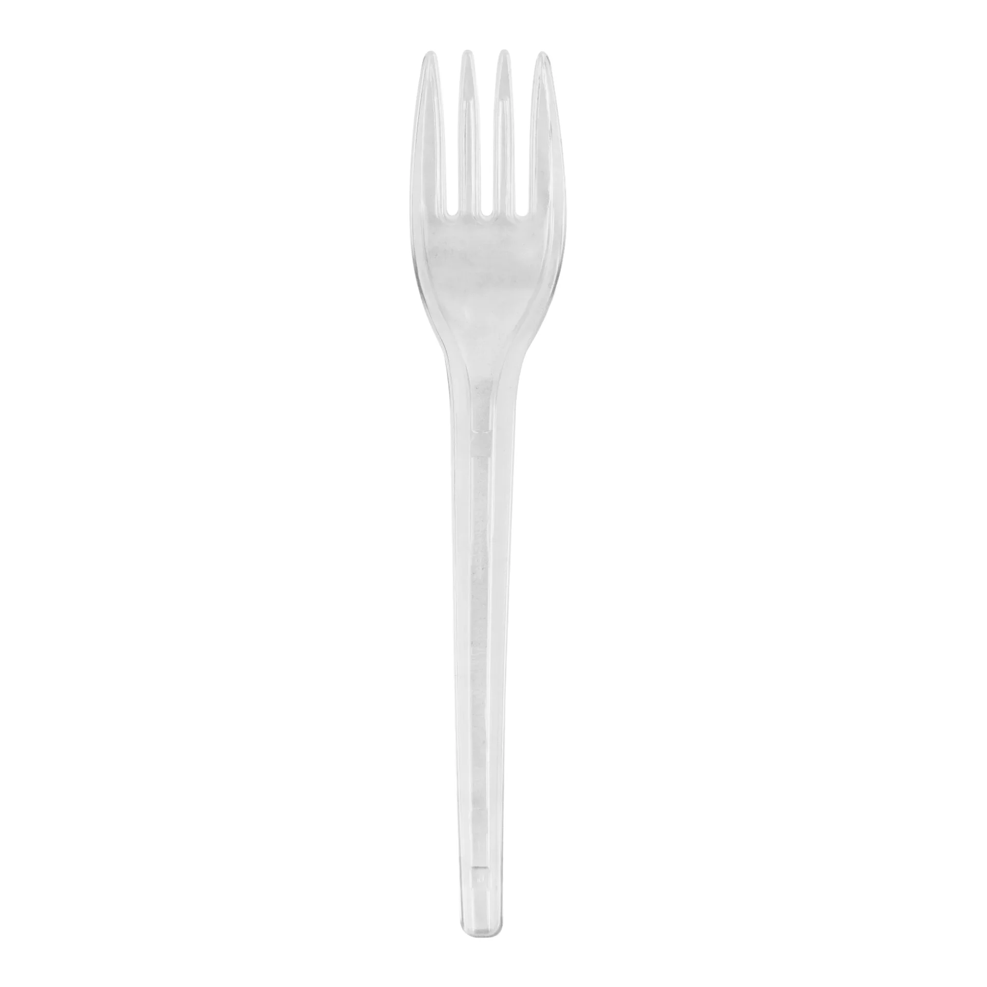 Garfo Descartável Para Sobremesa Possamai Cristal 20 pacotes c/50 unidades