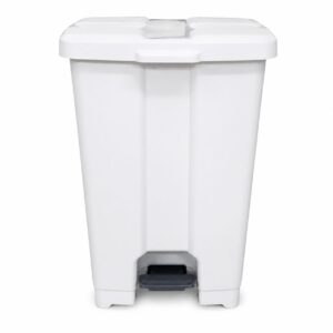 Lixeira Grande 100 Litros com Rodas para Uso Interno e Externo