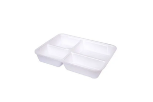 Bandeja Rasa Isopor CRL-04 Embalagem Térmica para Alimentos Fardo com 400 Unidades