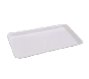 Bandeja Amarela Isopor CF-03 Embalagem Térmica para Alimentos Fardo com 400 Und