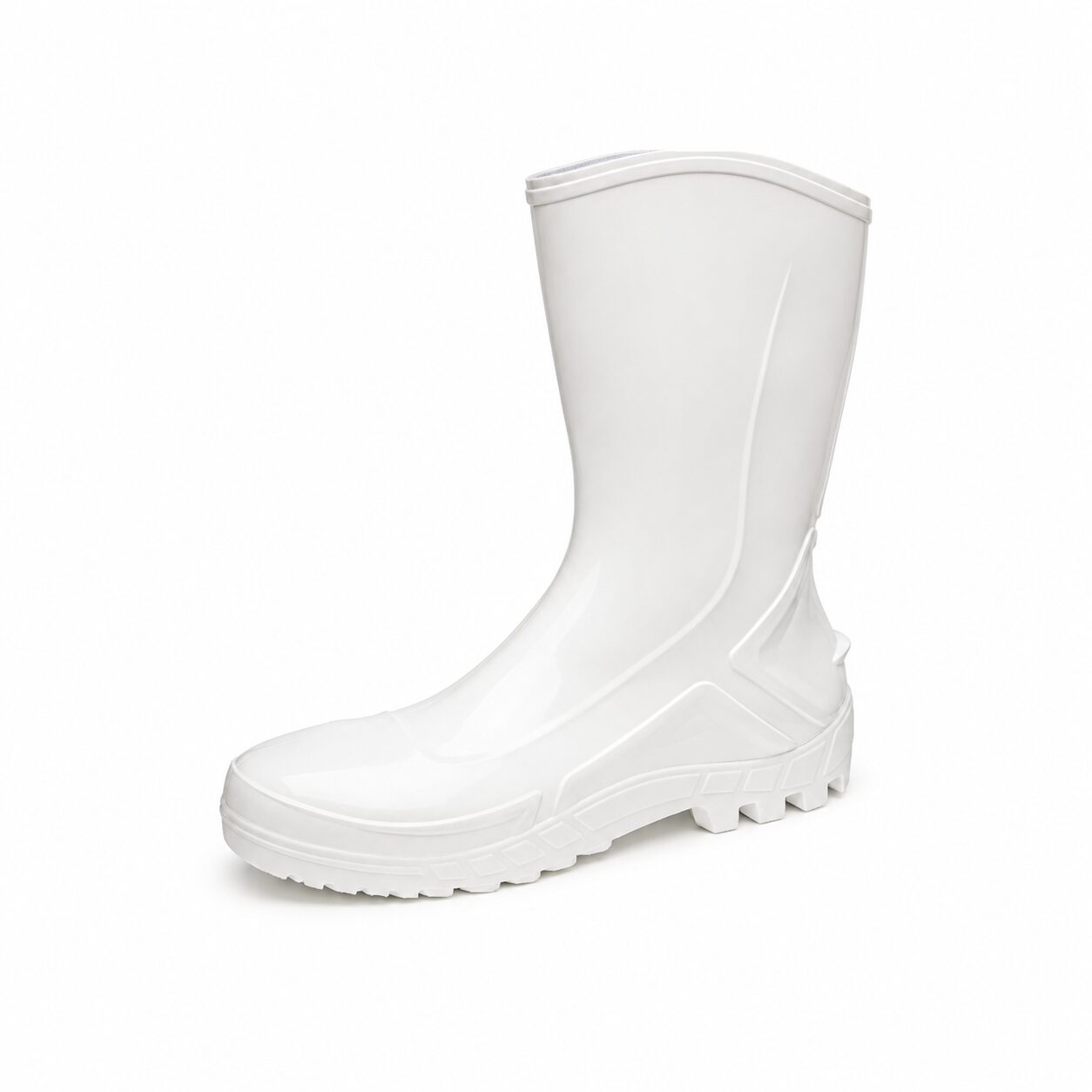 Bota PVC Branca EPI – Proteção, Resistência e Conforto