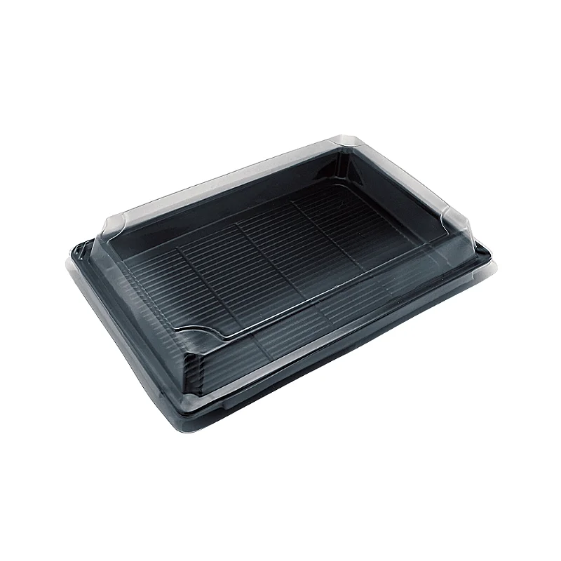 Embalagem Sushi II PraticPack c/Tampa Transparente 100 Und