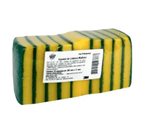 Esponja Fibraço Bettanin Limpeza Macia –  10 Und