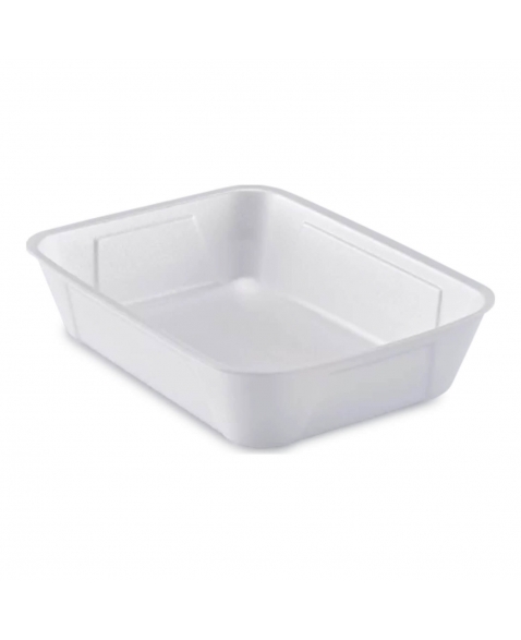 Pote Térmico HF-90 Retangular sem Tampa 900ml – Pacote com 100 Und